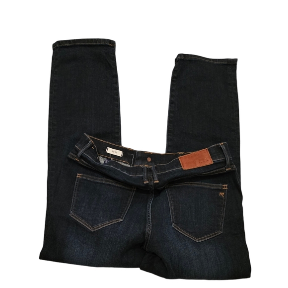 Madewell Dark Blue Straight Jeans. Size 29 - Picture 5 of 12